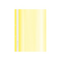 Папка-швидкозшивач А4 Economix Light з перфорацією, 140/100, жовта