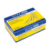 Скріпки круглі Economix; 25 мм / 100 шт