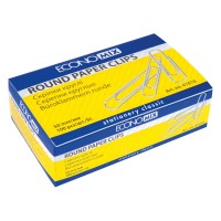 Скріпки круглі Economix; 50 мм / 100 шт