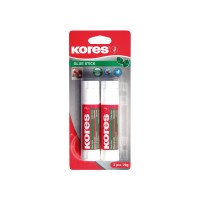 Клей-олівець Kores, основа PVP, 20г, 2 шт. в блістері