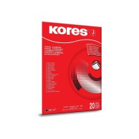 Папір копіювальний А4 TYPO Kores, 20 арк., чорний