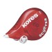 Коректор стрічковий Kores SCOOTER, 4,2 мм х 8м, червоний