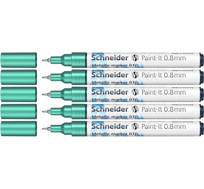 Маркер металік SCHNEIDER PAINT-IT 0,8 мм, зелений