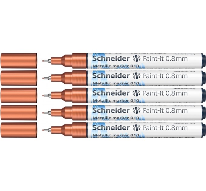 Маркер металік SCHNEIDER PAINT-IT 0,8 мм, мідний
