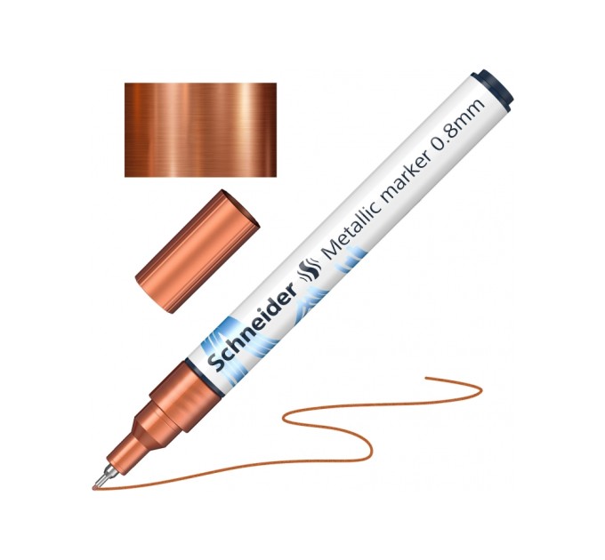 Маркер металік SCHNEIDER PAINT-IT 0,8 мм, мідний