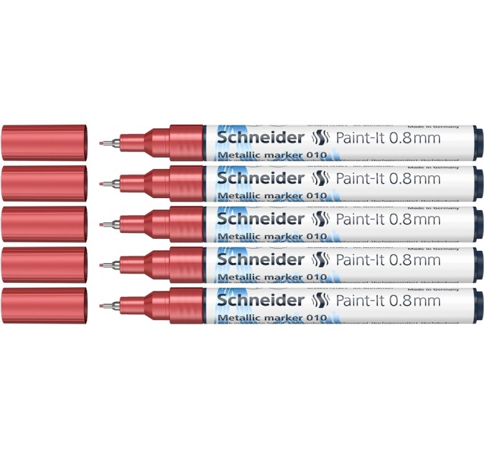 Маркер металік SCHNEIDER PAINT-IT 0,8 мм, червоний