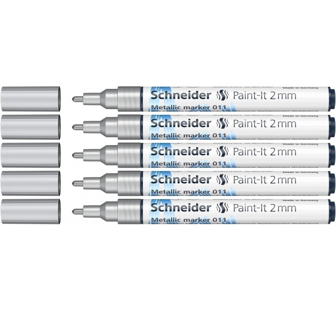 Маркер металік SCHNEIDER PAINT-IT 2.0 мм, срібний