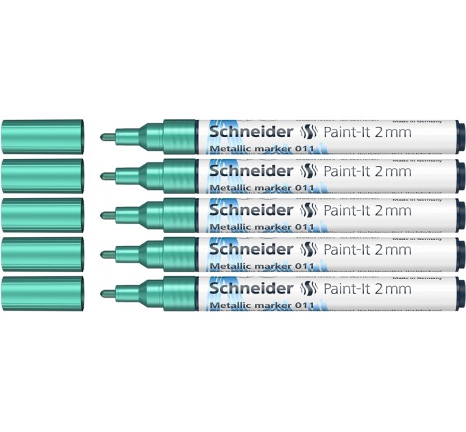 Маркер металік SCHNEIDER PAINT-IT 2.0 мм, зелений