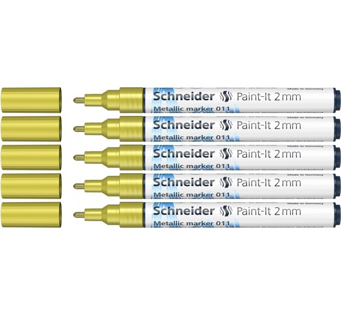 Маркер металік SCHNEIDER PAINT-IT 2.0 мм, жовтий