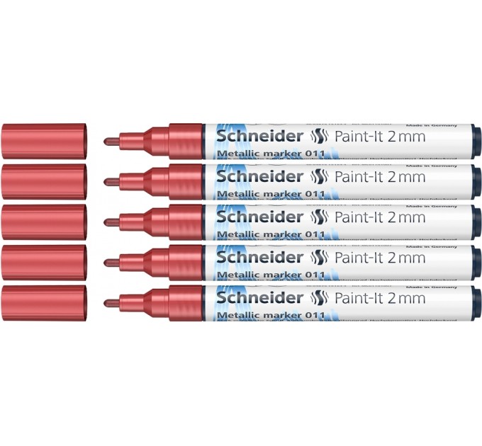 Маркер металік SCHNEIDER PAINT-IT 2.0 мм, червоний