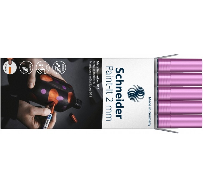 Маркер металік SCHNEIDER PAINT-IT 2.0 мм, фіолетовий