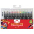 Акварельні фломастери-пензлики REAL BRUSH, 18 кольорів + пензель-резервуар для води