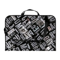 Портфель пластиковий на блискавці А3