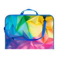 Портфель пластиковий на блискавці 