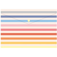 Папка-конверт А4 на кнопці, 180 мкм