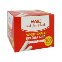 Крейда шкільна біла Fresh Ideas, 100 шт.