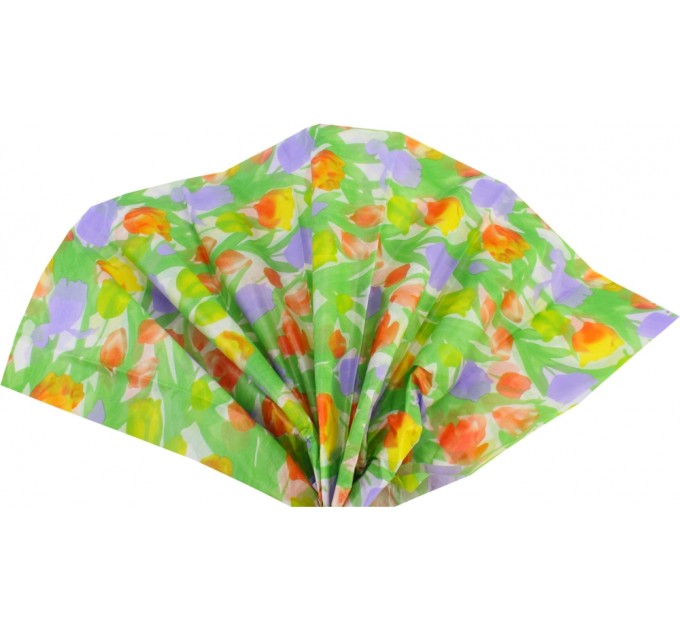 Папір тішью, 20г/м, 2 аркуші 50*70 см Flowers