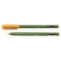 Ручка кулькова OPTIMA HYPE 0,7 mm. Корпус хаккі, пише синім