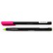 Ручка кулькова OPTIMA BLACK 0,7 mm. Корпус чорний, пише синім