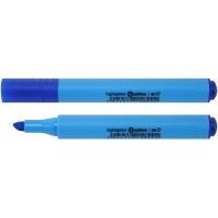 Маркер текстовиділювач трикутний OPTIMA 2-4 мм, синій