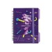 Блокнот "ExpressViolet", B6, пластикова обкл., спіраль, з розділювачами., 100 арк., клітинка