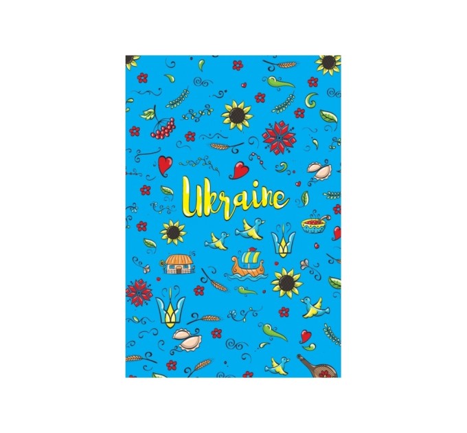 Блокнот А5 UA, кліт., 80 арк.