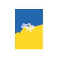 Блокнот А5 UA, кліт., 80 арк.