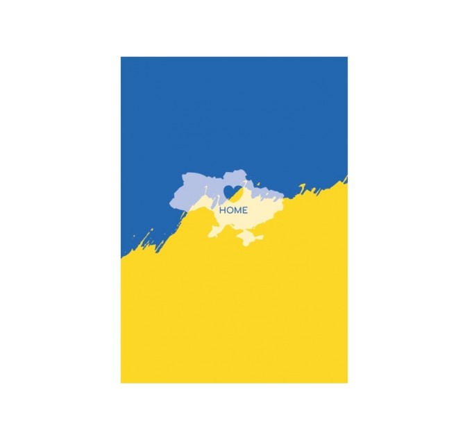 Блокнот А5 UA, кліт., 80 арк.