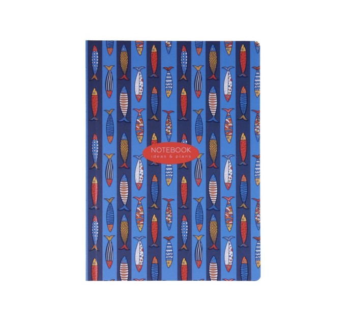 Блокнот "Design 04", А5, ламінація+UV, термобіндер, 80 арк., клітинка