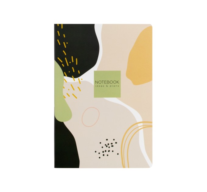 Блокнот "Design 05", А5, ламінація+UV, термобіндер, 80 арк., клітинка