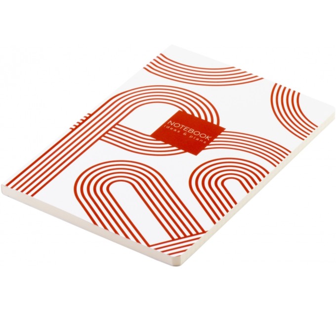 Блокнот "Design 05", А5, ламінація+UV, термобіндер, 80 арк., клітинка