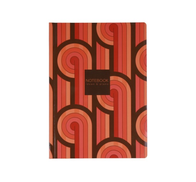 Блокнот "Design 06", А5, ламінація+UV, термобіндер, 80 арк., клітинка