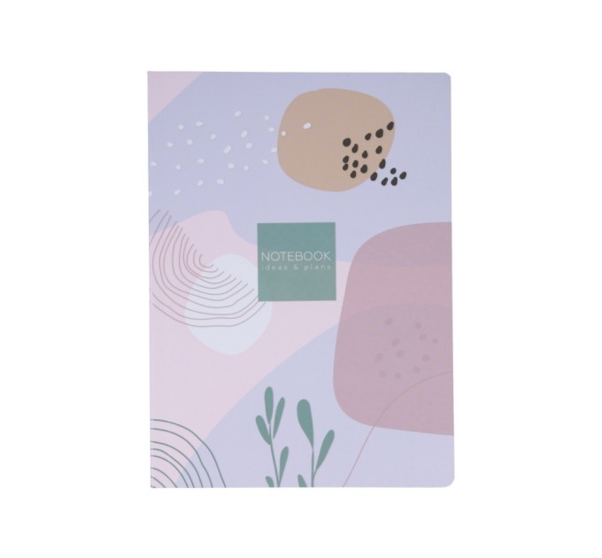 Блокнот "Design 17", А5, ламінація+UV, термобіндер, 80 арк., клітинка