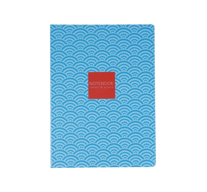 Блокнот "Design 18", А5, ламінація+UV, термобіндер, 80 арк., клітинка