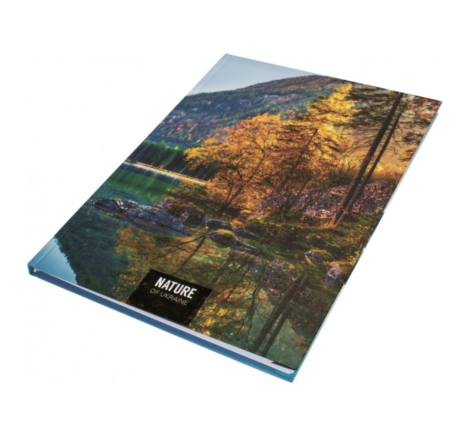 Блокнот "Nature of Ukraine: озеро", А4, тверда обкл., 96 арк., клітинка