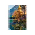 Блокнот "Nature of Ukraine: озеро", А4, тверда обкл., 96 арк., клітинка