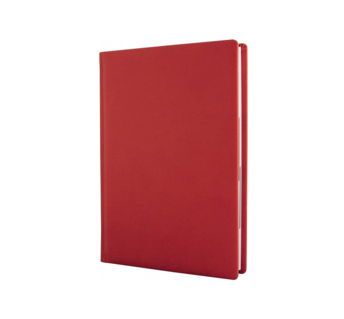 Щоденник недатований, Optima тиснення Notebook, Vivella, кремовий блок, клітинка, помаранчевий, А5