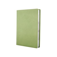 Щоденник недатований, Optima тиснення Notebook, Vivella, кремовий блок, клітинка, фісташковий, А5