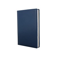 Щоденник недатований, Optima GLOSS, кремовий блок, лінія, синій, А5