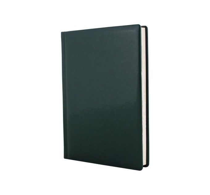 Щоденник недатований, Optima GLOSS, кремовий блок, лінія, зелений, А5