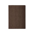 Щоденник недатований, Optima TWEED, А5, кремовий блок, клітинка, коричневий, А5