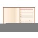 Щоденник недатований Cabinet, Ostrich, бордо, А5