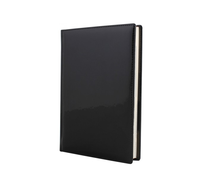 Щоденник недатований Cabinet, Vivella Lak, чорна, А5
