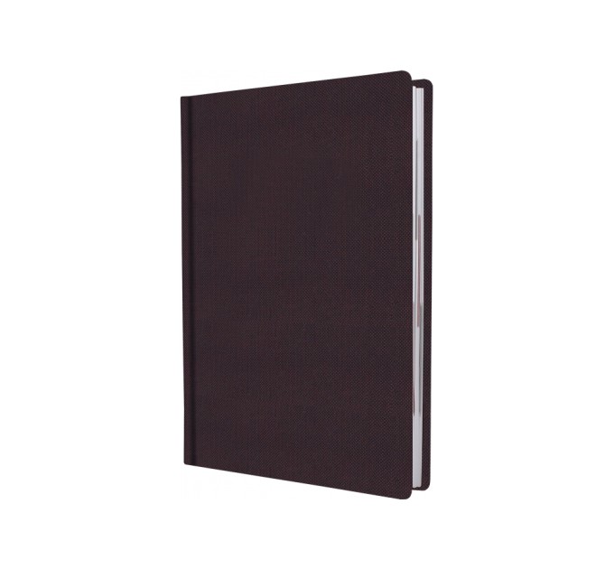 Щоденник недатований Cabinet, Square, темно-коричневий, А5
