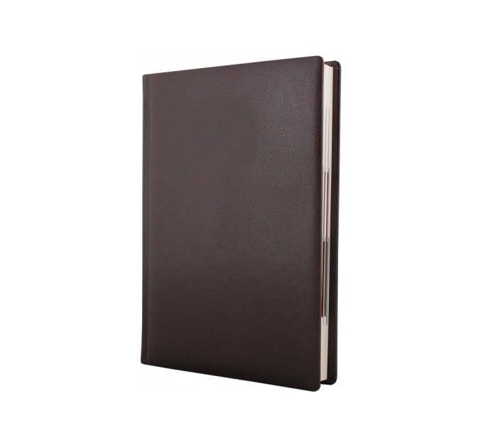 Щоденник недатований Cabinet, Lizard, темно-коричневий, А5