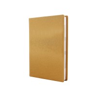 Щоденник недатований, MINK, кремовий блок, лінія, золотий металік, А5