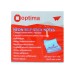 Стікери Optima, 75x75, синій неон, 100 арк.