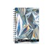 Блокнот В6, пластикова обкл., спіраль, 60 арк., клітинка, асорті