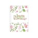 Блокнот Flower Senses, А6, обкл. картон, спіраль, 80 арк., кліт., асорті