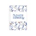 Блокнот Flower Senses, А6, обкл. картон, спіраль, 80 арк., кліт., асорті